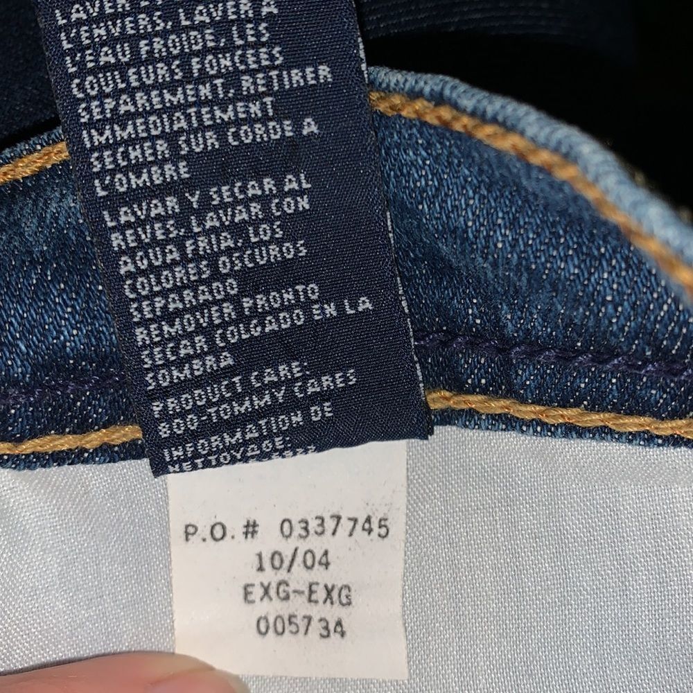 Vintage Blue Flare Wide Leg Jeans - Picture 16 of 16